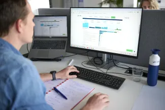 Dirk computer Economisch belang van water tool