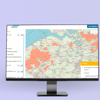 Tool mock-ups WaterAtlas